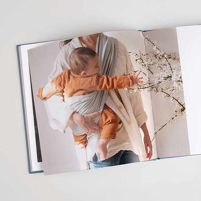 Livre photo tissu ouvert Rosemood.be Livre photo tissu ouvert Rosemood.be