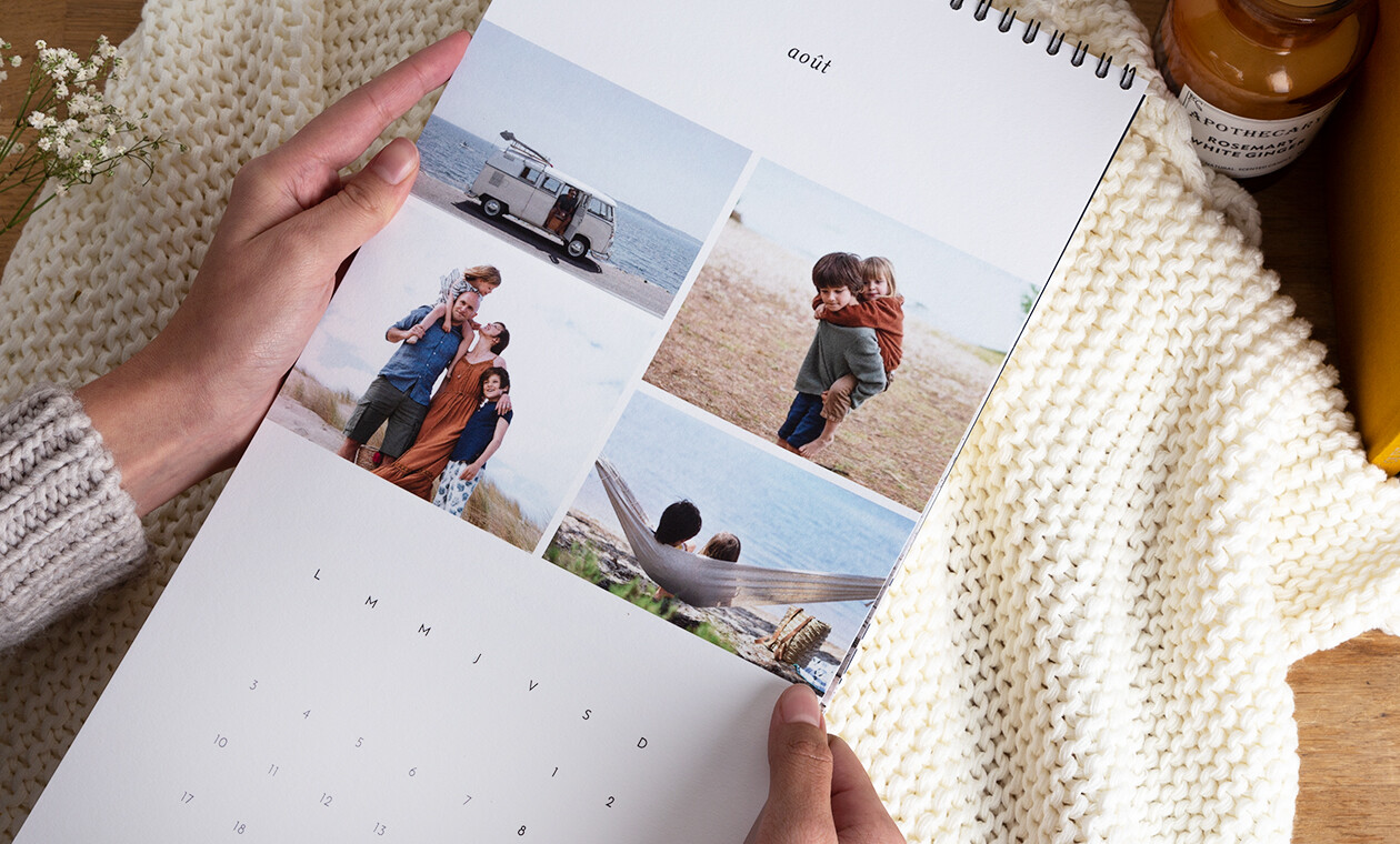 Calendrier photo mural Calendrier photo mural