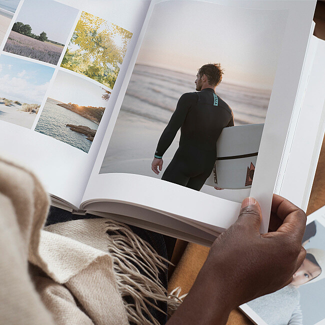 Mise en page album photo rigide Mise en page album photo rigide