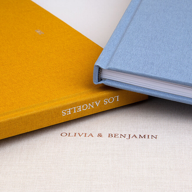 Livre photo Couverture Tissu Livre photo Couverture Tissu