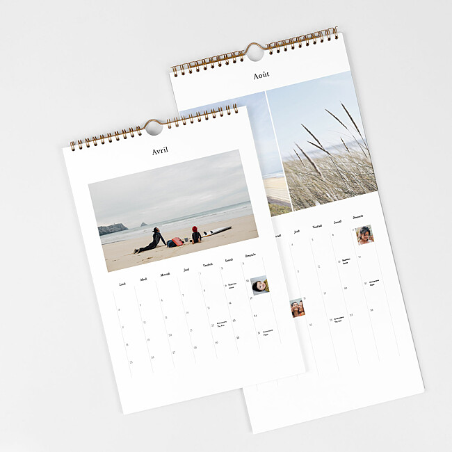 Couverture calendrier planning Couverture calendrier planning