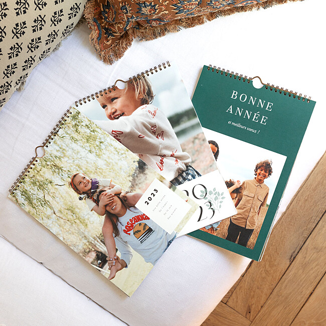 Couverture calendrier photo A4 Couverture calendrier photo A4