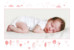 Faire-part de naissance Forêt rose photo rect 1 Faire-part de naissance Forêt rose photo rect 1