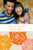Faire-part de mariage Nymphéas orange - Page 1 Faire-part de mariage Nymphéas orange - Page 1