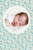 Carte de remerciement Merci liberty portrait bleu - Page 1 Carte de remerciement Merci liberty portrait bleu - Page 1