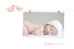 Faire-part de naissance Poétique 4 pages rose - Page 1 Faire-part de naissance Poétique 4 pages rose - Page 1