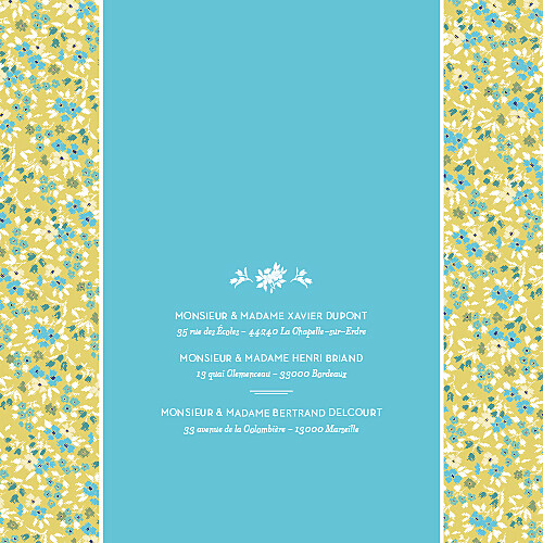 Faire-part de mariage Liberty turquoise - Page 2 Faire-part de mariage Liberty turquoise - Page 2