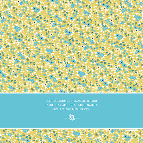 Faire-part de mariage Liberty turquoise - Page 4 Faire-part de mariage Liberty turquoise - Page 4