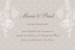 Carton d'invitation mariage Plumetis taupe gris - Page 1