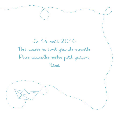 Faire-part de naissance Origami bateau 5 photos bleu - Page 3 Faire-part de naissance Origami bateau 5 photos bleu - Page 3