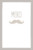 Carte de remerciement Moustache portrait taupe - Page 1 Carte de remerciement Moustache portrait taupe - Page 1