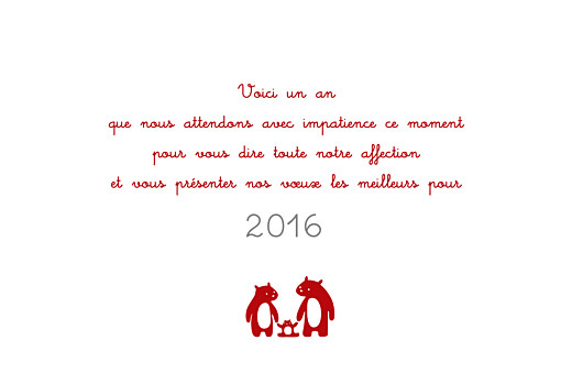 Carte de voeux Ours en famille rouge - Page 3 Carte de voeux Ours en famille rouge - Page 3