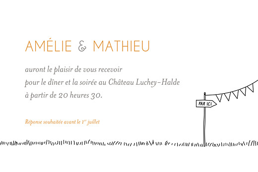 Carton d'invitation mariage Promesse champêtre caravane blanc - Page 2 Carton d'invitation mariage Promesse champêtre caravane blanc - Page 2