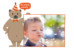 Carte de voeux Nounours orange - Page 1 Carte de voeux Nounours orange - Page 1