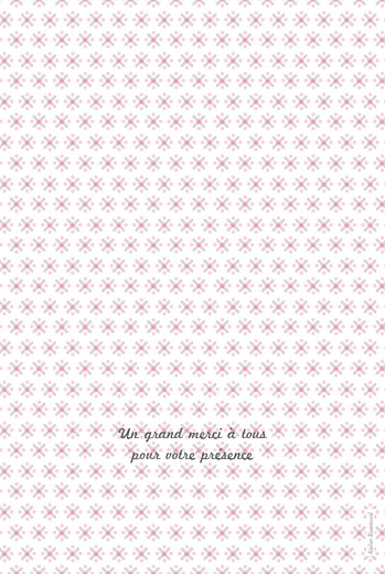 Menu de baptême Pop (4 pages) rose pastel - Page 4 Menu de baptême Pop (4 pages) rose pastel - Page 4