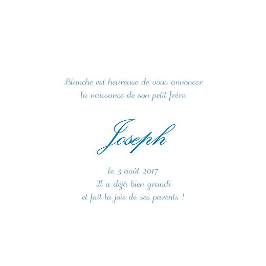 Faire-part de naissance Douceurs (4 pages) bleu - Page 3 Faire-part de naissance Douceurs (4 pages) bleu - Page 3