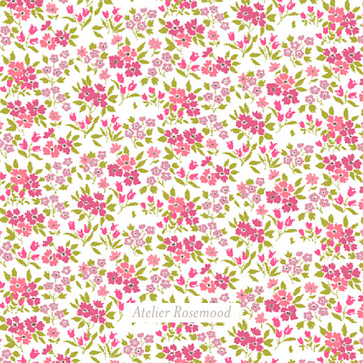 Etiquette perforée baptême Liberty (carré) rose - Verso Etiquette perforée baptême Liberty (carré) rose - Verso