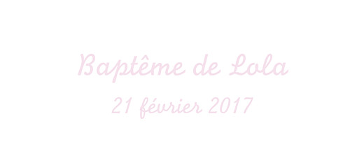 Etiquette perforée baptême Petit cheval rose clair - Recto Etiquette perforée baptême Petit cheval rose clair - Recto