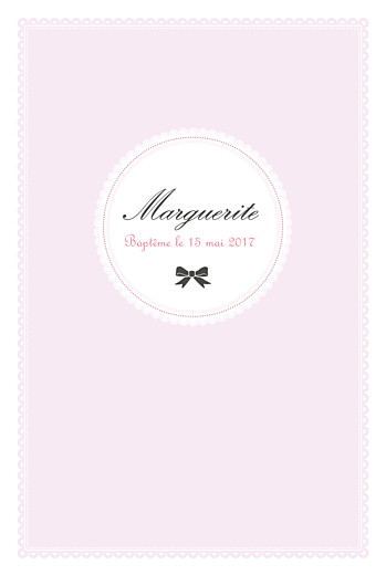 Menu de baptême Versailles rose - Page 1 Menu de baptême Versailles rose - Page 1