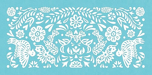 Marque-place mariage Papel Picado turquoise - Page 2