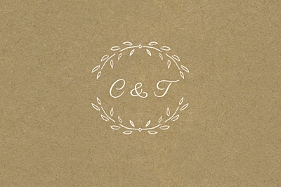 Carton réponse mariage Poème kraft finition Carton réponse mariage Poème kraft finition