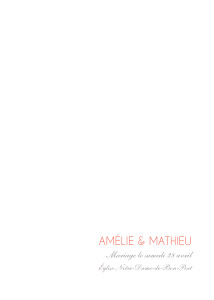 Couverture livret de messe mariage Réjouissance blanc Couverture livret de messe mariage Réjouissance blanc