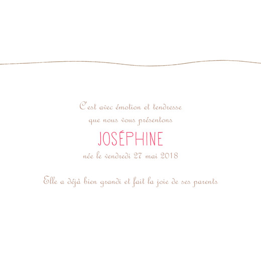 Faire-part de naissance Poétique (triptyque) rose - Page 2 Faire-part de naissance Poétique (triptyque) rose - Page 2