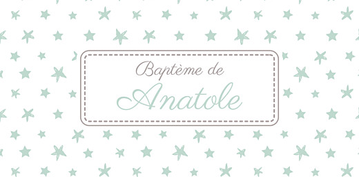 Marque-place Baptême Nuit étoilée jade - Page 4 Marque-place Baptême Nuit étoilée jade - Page 4