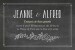 Carton d'invitation mariage Ardoise noir - Page 1 Carton d'invitation mariage Ardoise noir - Page 1