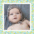 Faire-part de naissance Petit liberty (triptyque) vert & jaune Faire-part de naissance Petit liberty (triptyque) vert & jaune