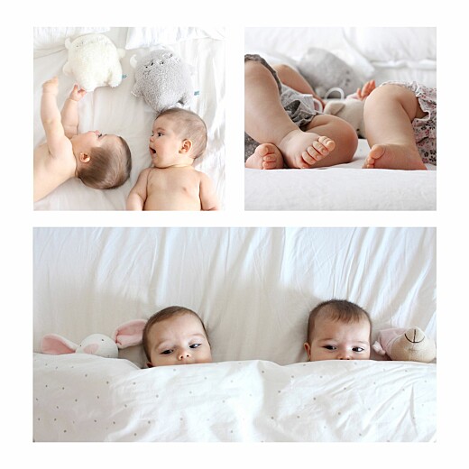 Faire-part de naissance Lovely family jumeaux (fille et garçon) - Page 2 Faire-part de naissance Lovely family jumeaux (fille et garçon) - Page 2