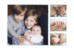 Faire-part de naissance Éléphant aquarelle 5 photos bleu - Page 2 Faire-part de naissance Éléphant aquarelle 5 photos bleu - Page 2