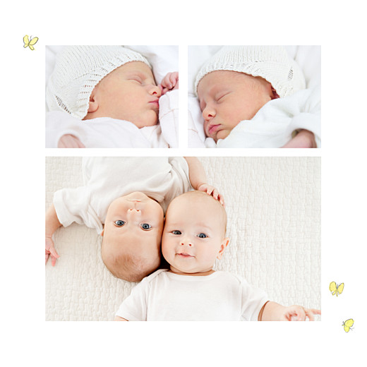 Faire-part de naissance Petits lapins jumeaux garçons - Page 2 Faire-part de naissance Petits lapins jumeaux garçons - Page 2