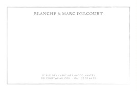 Carte de correspondance Graphique gris