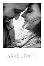 Save the Date Promesse d'hiver blanc Save the Date Promesse d'hiver blanc