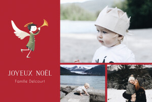 Carte de voeux Ange de noël (3 photos) Carte de voeux Ange de noël (3 photos)