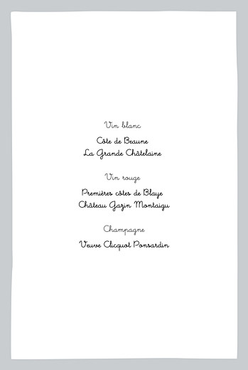 Menu de baptême Dandy (4 pages) gris - Page 2 Menu de baptême Dandy (4 pages) gris - Page 2