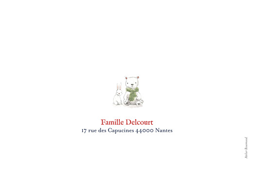 Faire-part de naissance Conte polaire photo paysage bleu - Page 4 Faire-part de naissance Conte polaire photo paysage bleu - Page 4