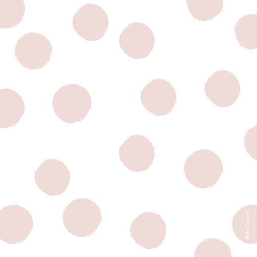 Faire-part de naissance Big dots carré rose - Page 2 Faire-part de naissance Big dots carré rose - Page 2