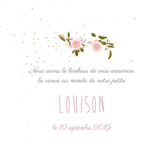 Faire-part de naissance Bucolique triptyque gris rose - Page 3 Faire-part de naissance Bucolique triptyque gris rose - Page 3
