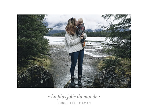 Affichette Contemporain paysage blanc - Recto Affichette Contemporain paysage blanc - Recto
