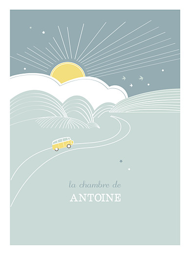 Affiche Sunshine jade - Recto Affiche Sunshine jade - Recto
