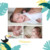 Faire-part de naissance Toucans d'amazonie photo bleu Faire-part de naissance Toucans d'amazonie photo bleu