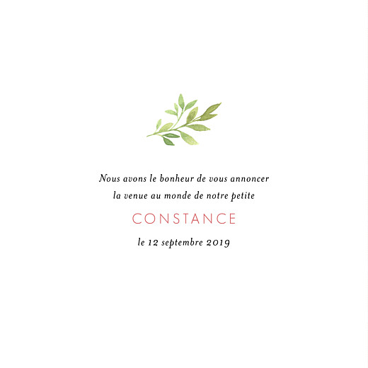 Faire-part de naissance Fleurs aquarelle photo crème - Page 3 Faire-part de naissance Fleurs aquarelle photo crème - Page 3