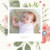 Carte de remerciement Petites fleurs aquarelle photo crème - Page 1 Carte de remerciement Petites fleurs aquarelle photo crème - Page 1