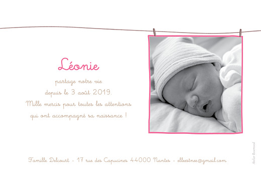 Faire-part de naissance Fil à linge liberty framboise - Page 2 Faire-part de naissance Fil à linge liberty framboise - Page 2