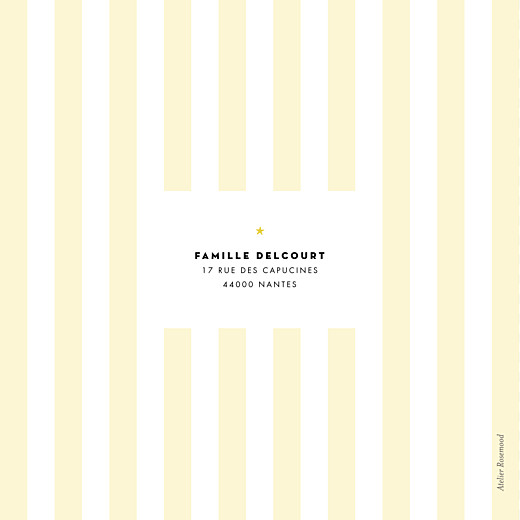 Faire-part de naissance Rayures pastel 4 pages bleu - Page 4 Faire-part de naissance Rayures pastel 4 pages bleu - Page 4