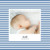 Faire-part de naissance Rayures pastel 4 pages bleu - Page 1 Faire-part de naissance Rayures pastel 4 pages bleu - Page 1