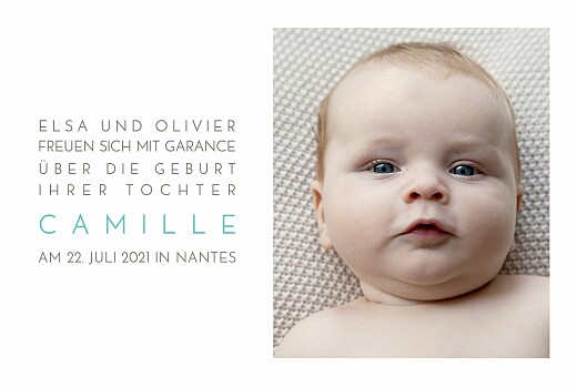 Faire-part de naissance Bilingue justifie 4 photos blanc - Page 2 Faire-part de naissance Bilingue justifie 4 photos blanc - Page 2