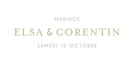 Marque-place mariage Jardin anglais vert - Page 4
